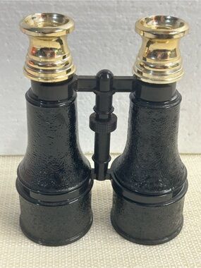 Vintage-Style Avon Cologne Binoculars Black and Gold